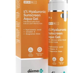 THE DERMA CO 1% Hyaluronic Sunscreen Aqua Gel 50gm